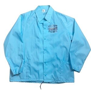 Citizens On Patrol (Code Blue) Wind jammer XL Wind Breaker jacket. Vintage/new